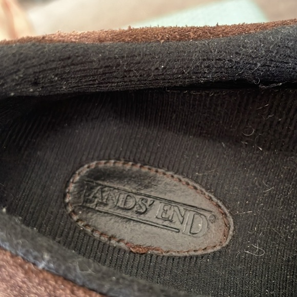 Lands’ End Suede Casual Slip-On Loafers - Picture 7 of 9